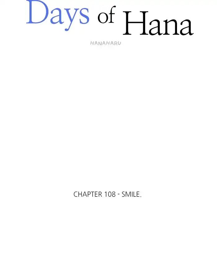 Hana Haru - Chapter 108: Smile