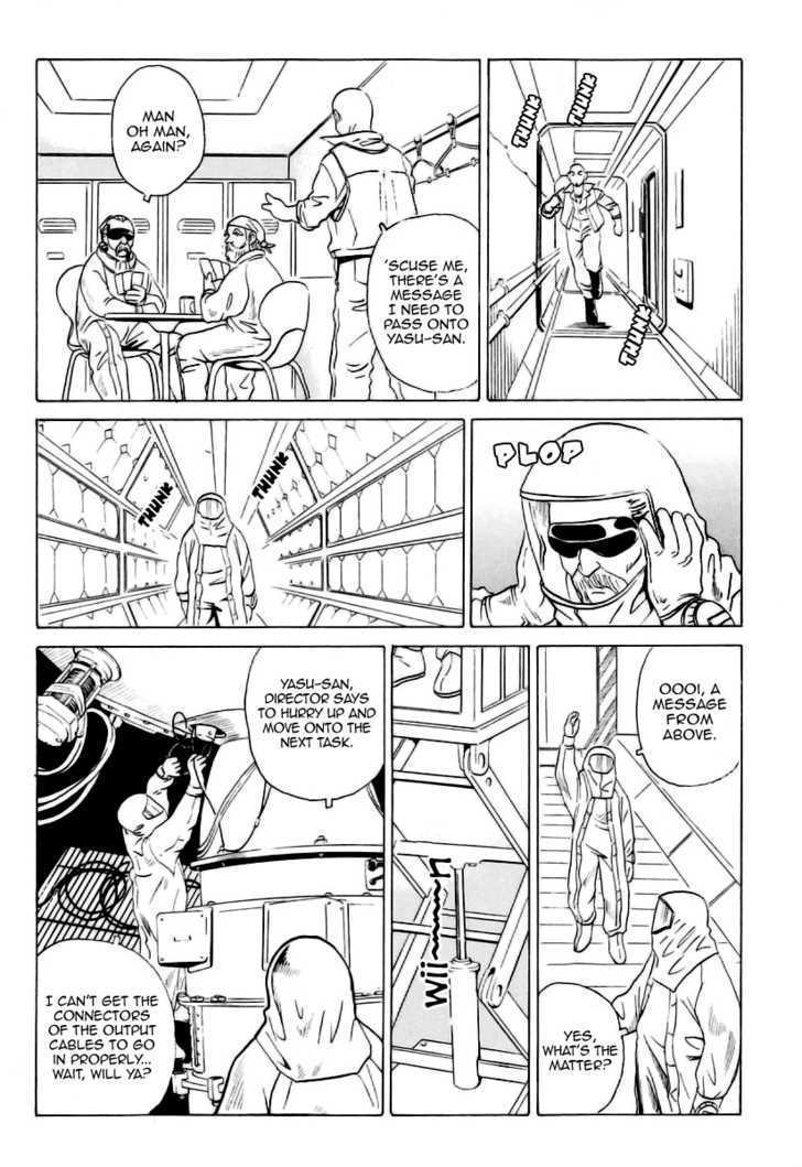 Developers - Mobile Suit Gundam: Before The One Year War - Vol.1 Chapter 3 : New Design!  A Radiation-Proof Work Area