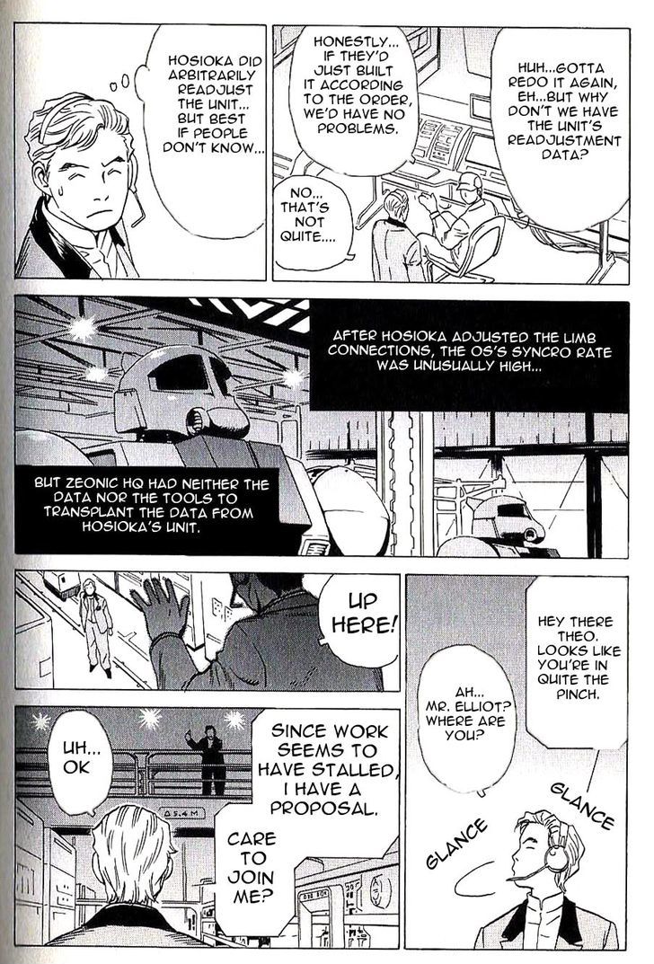 Developers - Mobile Suit Gundam: Before The One Year War - Vol.1 Chapter 8 : Grief! Genzaburou The Runaway