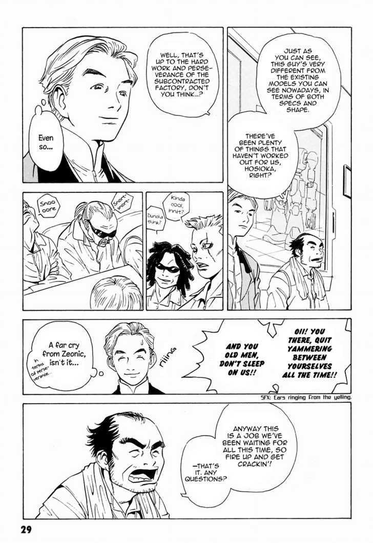 Developers - Mobile Suit Gundam: Before The One Year War - Vol.1 Chapter 2 : Heated Debate!  The Explanatory Meeting About The Commission