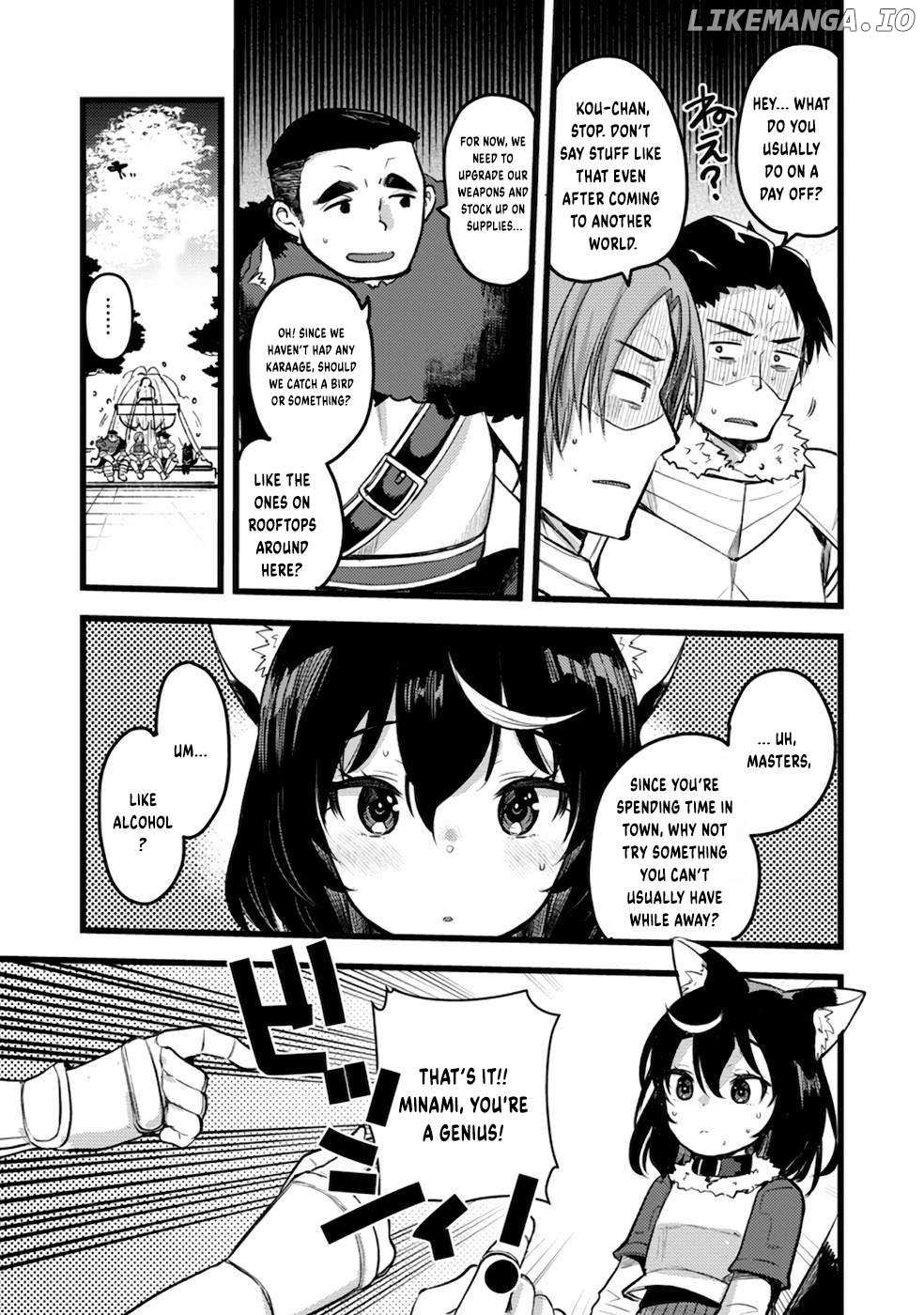 Yuusha Ni Narenakatta Sanbaka Trio Wa, Kyou Mo Otoko Meshi Wo Koshiraeru. - Chapter 7