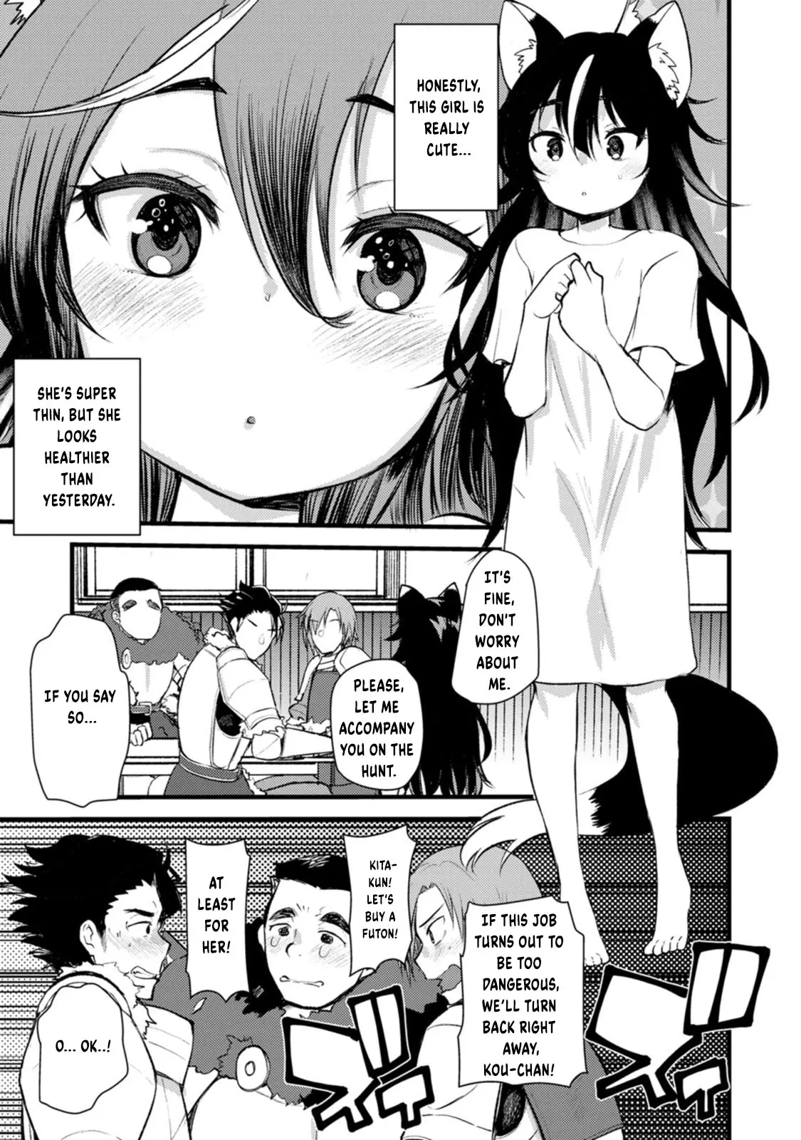 Yuusha Ni Narenakatta Sanbaka Trio Wa, Kyou Mo Otoko Meshi Wo Koshiraeru. - Vol.1 Chapter 5