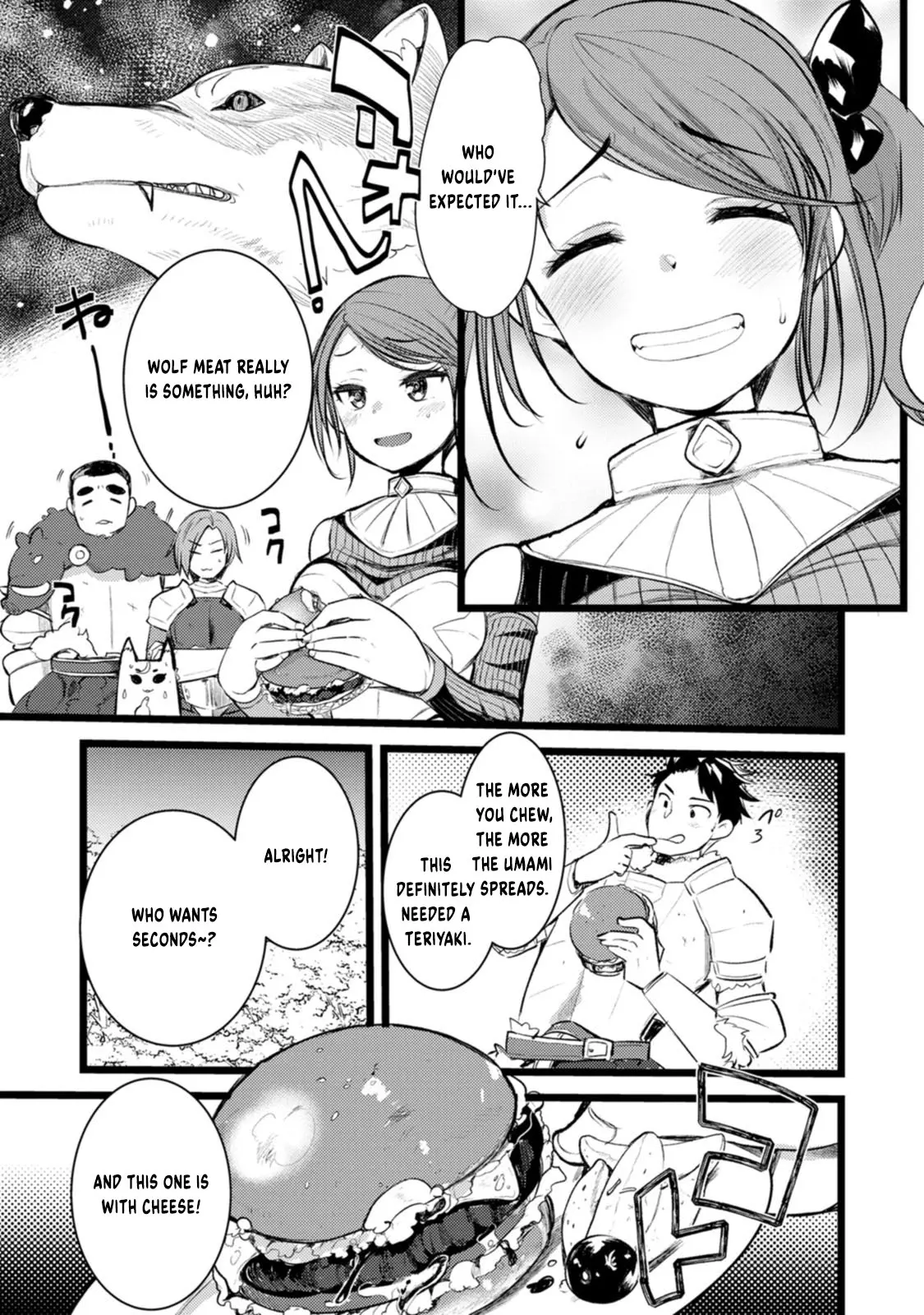 Yuusha Ni Narenakatta Sanbaka Trio Wa, Kyou Mo Otoko Meshi Wo Koshiraeru. - Vol.1 Chapter 1