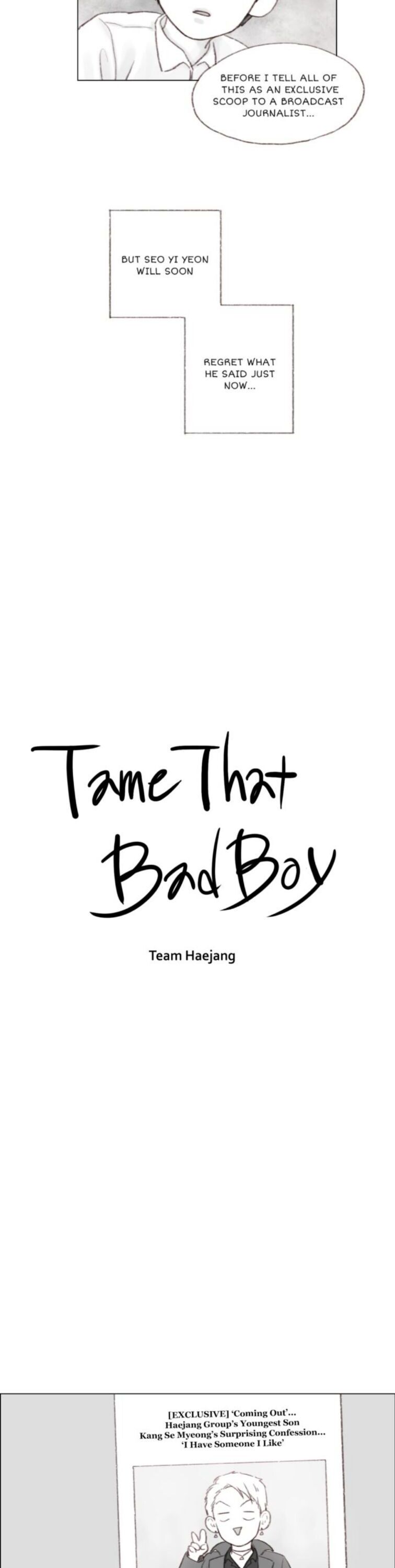 Tame That Bad Boy - Chapter 3