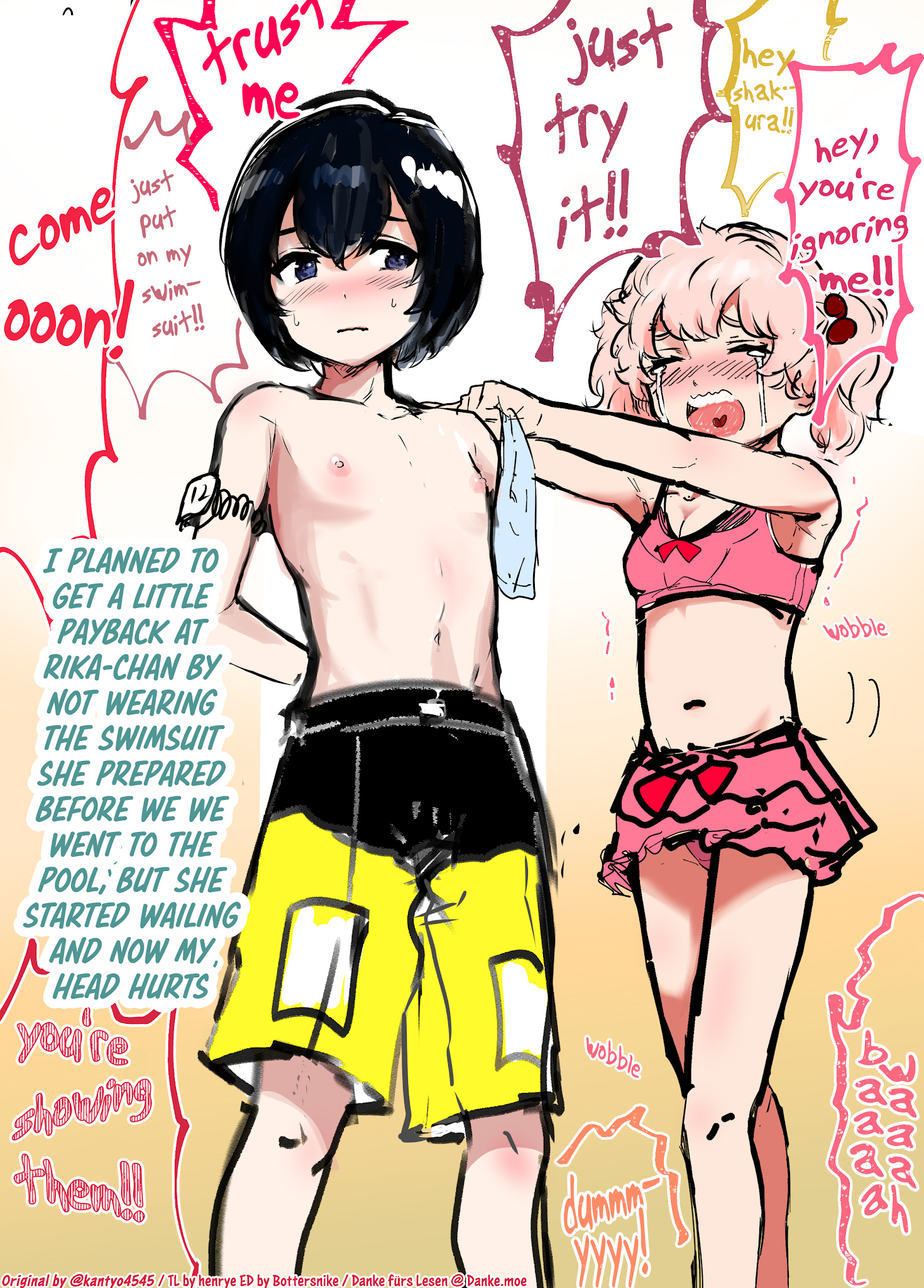 Show Me Your Boobs - Chapter 20.1: Swimsuit Extra