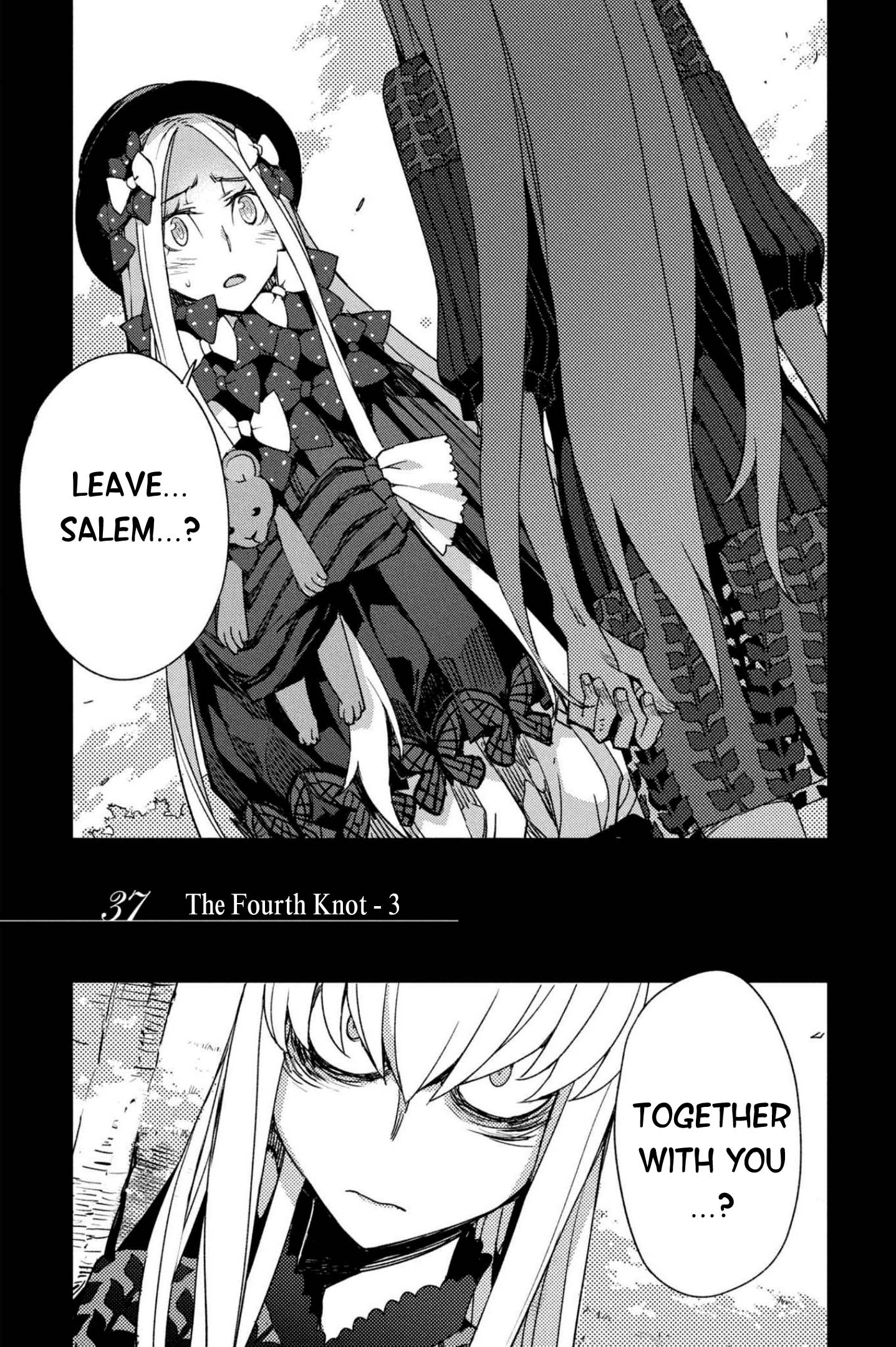 Fate/Grand Order: Epic Of Remnant: Pseudo-Singularity Iv: The Forbidden Advent Garden, Salem - Heretical Salem - Vol.5 Chapter 37: The Fourth Knot - 3