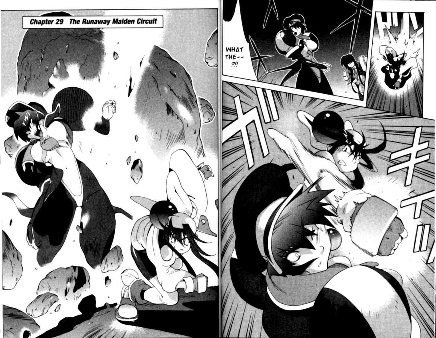 Saber Marionette J - Vol.5 Chapter 29 : The Runaway Maiden Circuit