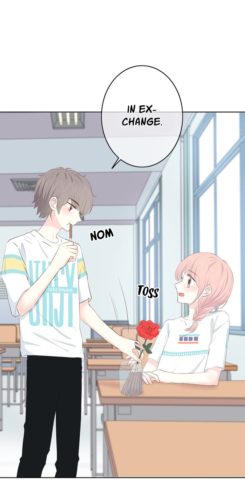 I Want To Kiss You, In That Moment - Chapter 34: Extra: In Exchange