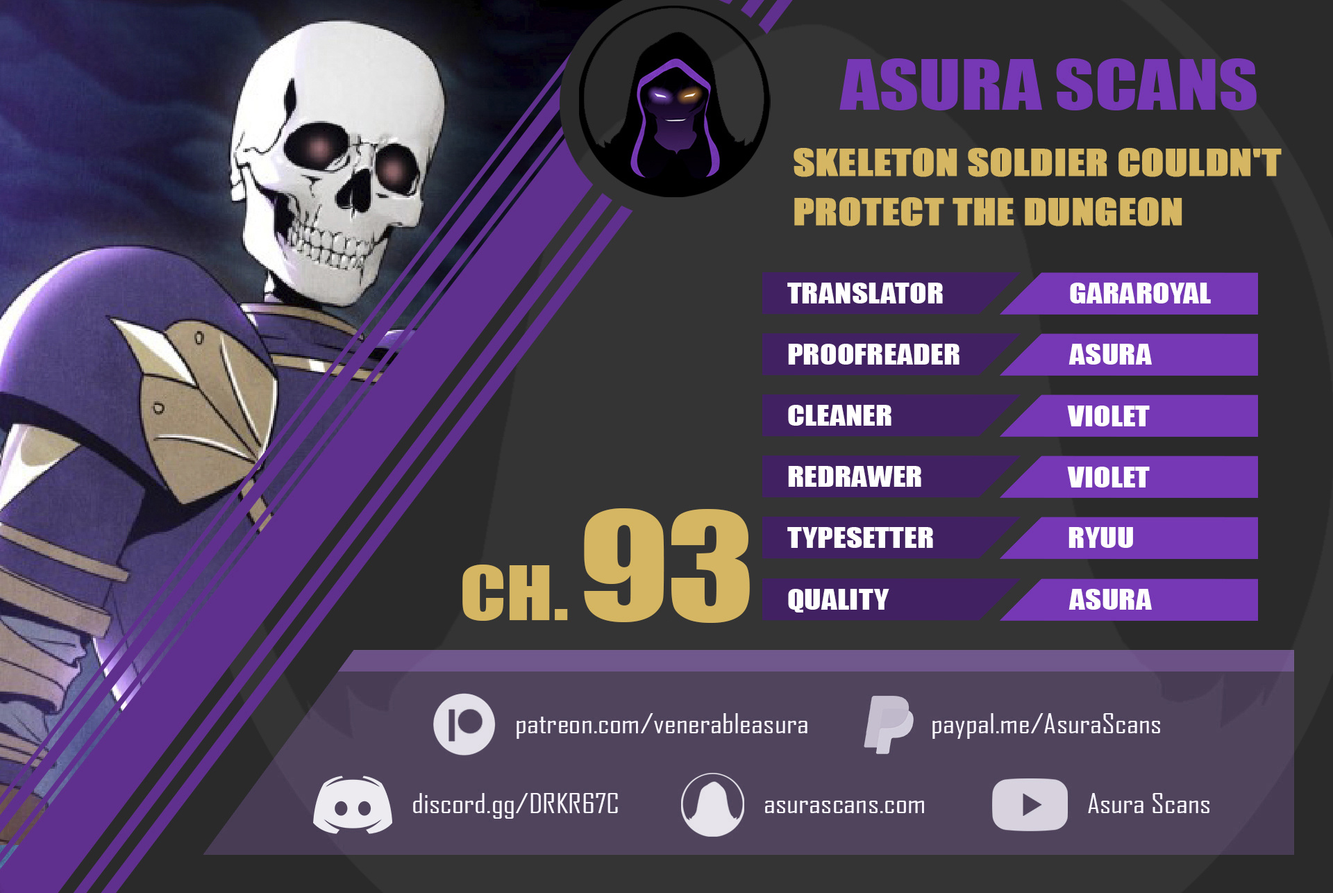 Skeleton Soldier Couldn’t Protect The Dungeon - Chapter 93