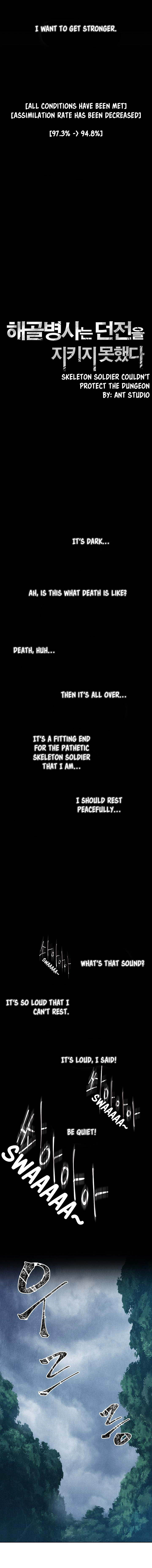 Skeleton Soldier Couldn’t Protect The Dungeon - Chapter 1