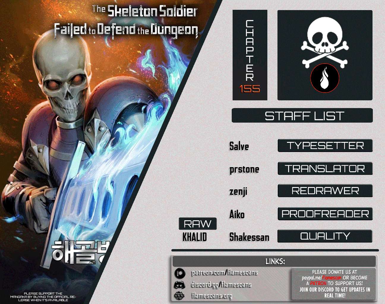 Skeleton Soldier Couldn’t Protect The Dungeon - Chapter 155