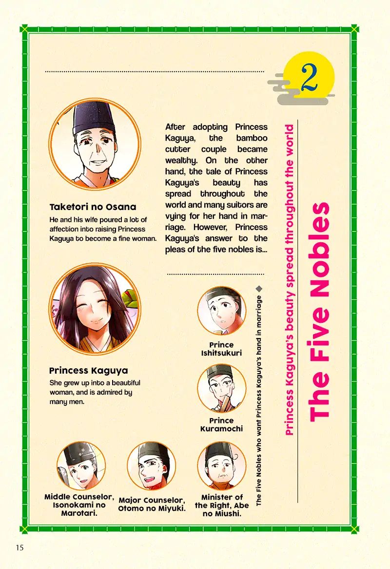 Tale Of The Bamboo Cutter - Vol.1 Chapter 2: The Five Nobles