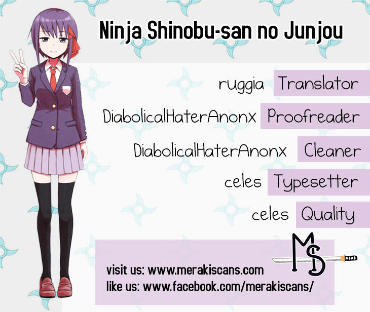 Ninja Shinobu-Chan No Junjou - Vol.5 Chapter 26: What Does That Mean.