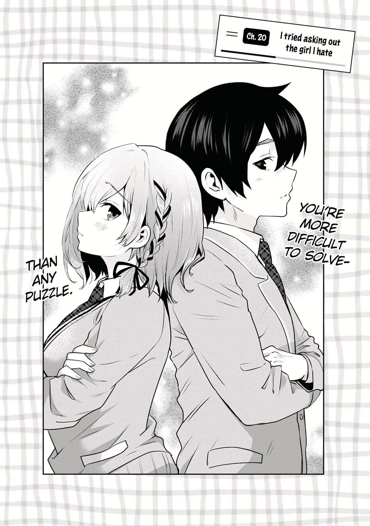 I'm Getting Married To A Girl I Hate In My Class - Chapter 20