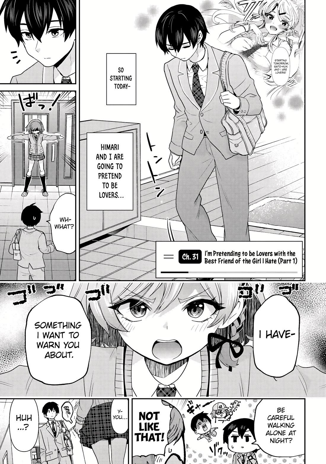 I'm Getting Married To A Girl I Hate In My Class - Chapter 31