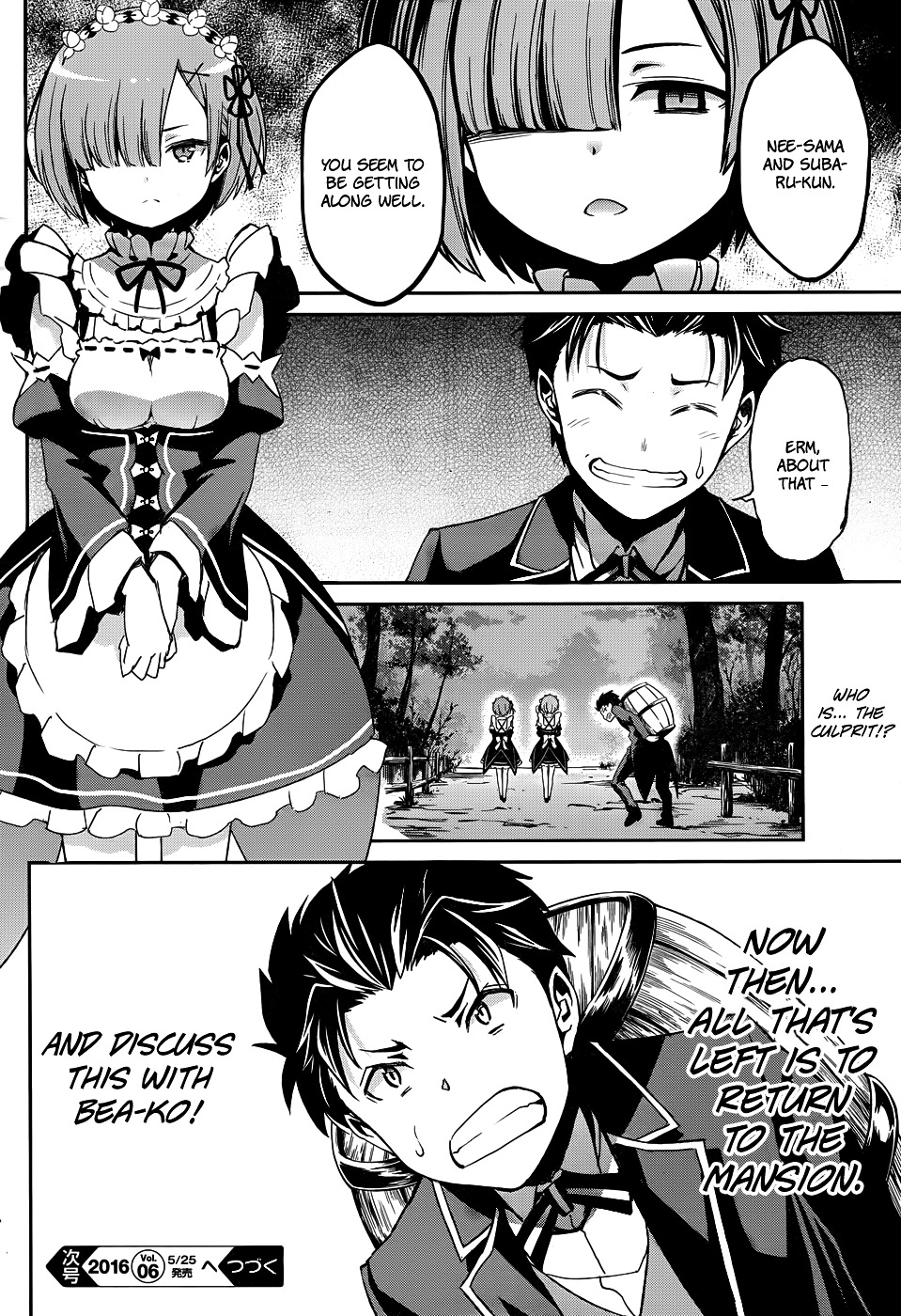 Re:zero Kara Hajimeru Isekai Seikatsu - Dainishou - Yashiki No Shuukan Hen - Chapter 15