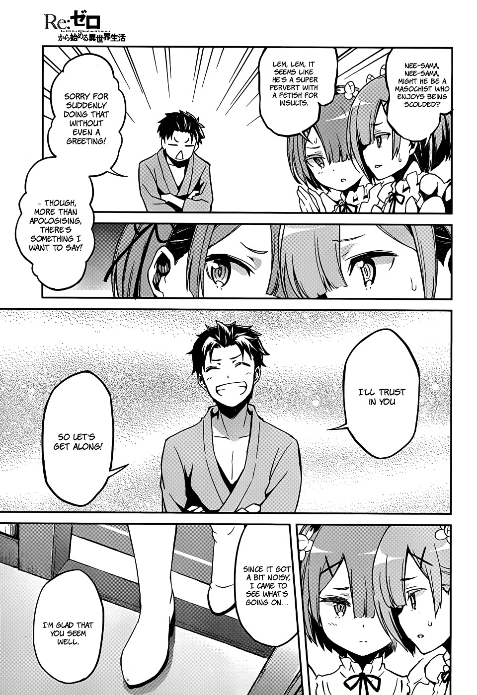 Re:zero Kara Hajimeru Isekai Seikatsu - Dainishou - Yashiki No Shuukan Hen - Chapter 13