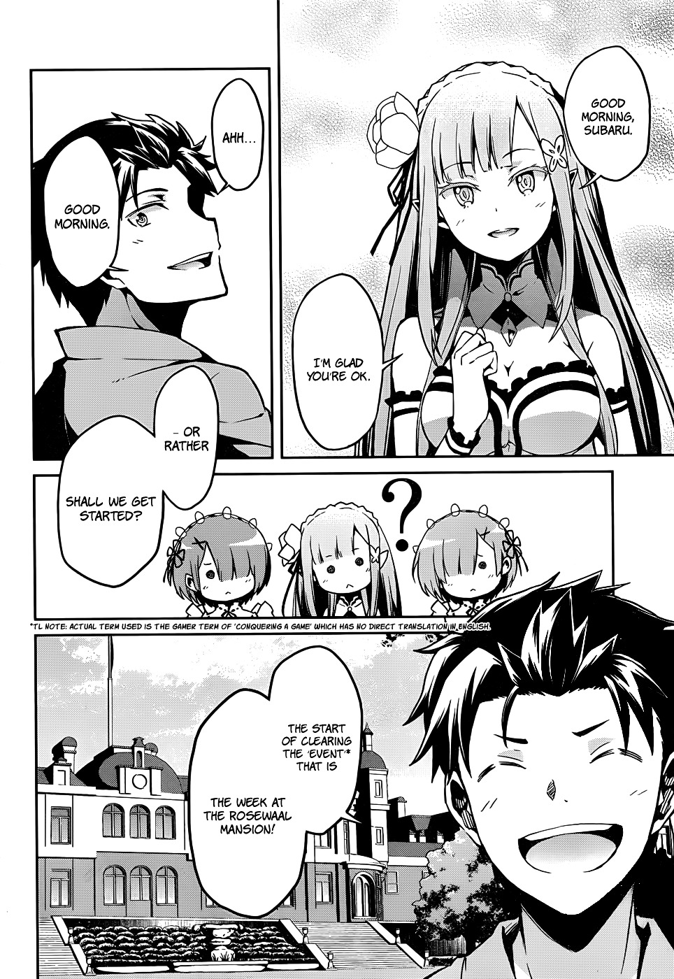 Re:zero Kara Hajimeru Isekai Seikatsu - Dainishou - Yashiki No Shuukan Hen - Chapter 13