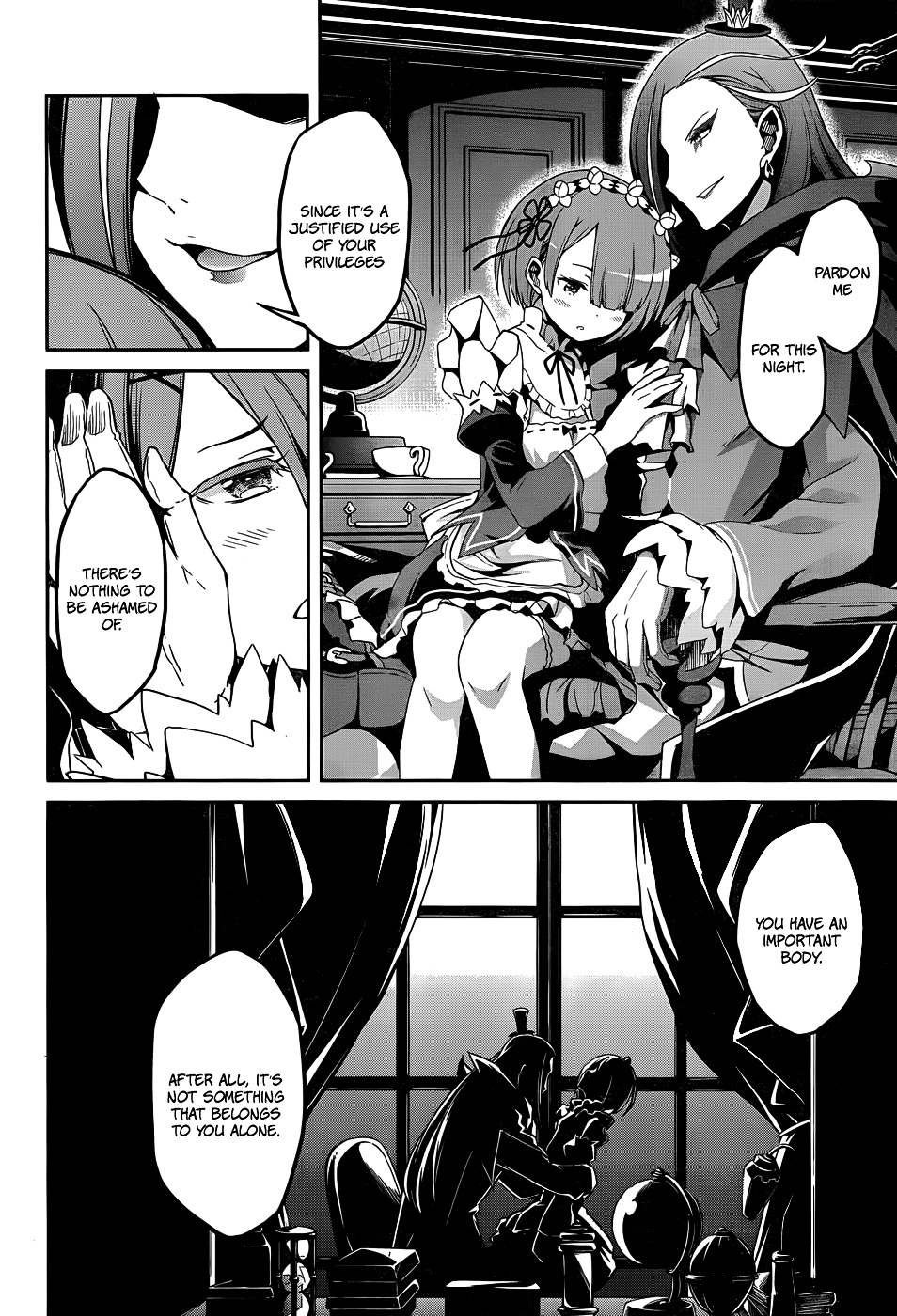 Re:zero Kara Hajimeru Isekai Seikatsu - Dainishou - Yashiki No Shuukan Hen - Chapter 13