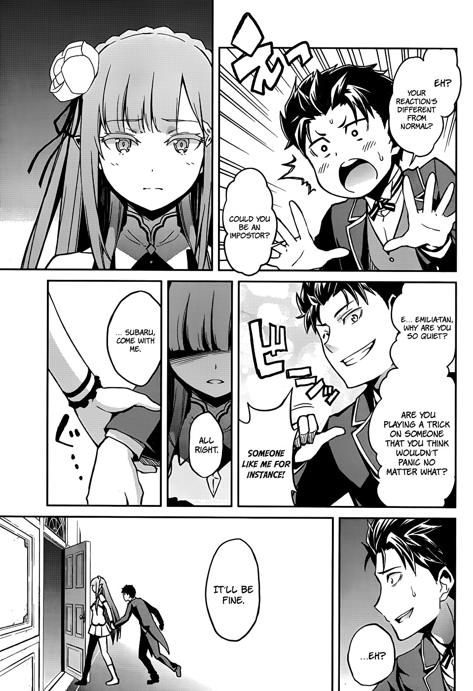 Re:zero Kara Hajimeru Isekai Seikatsu - Dainishou - Yashiki No Shuukan Hen - Chapter 13