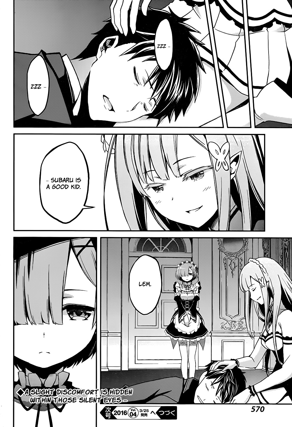 Re:zero Kara Hajimeru Isekai Seikatsu - Dainishou - Yashiki No Shuukan Hen - Chapter 13