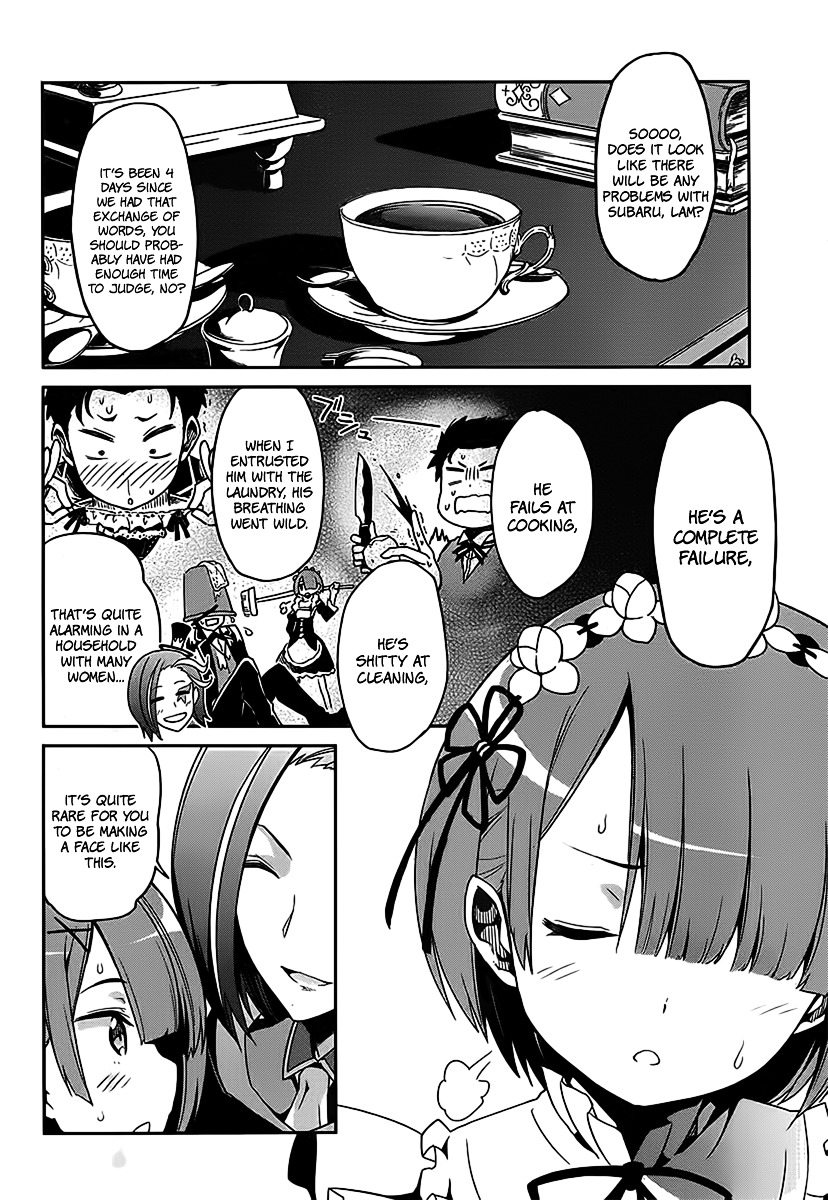 Re:zero Kara Hajimeru Isekai Seikatsu - Dainishou - Yashiki No Shuukan Hen - Chapter 4