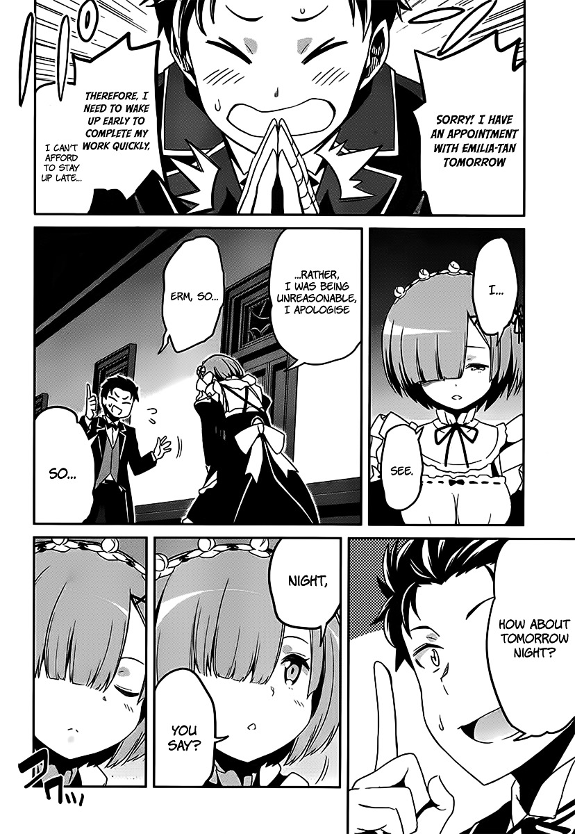 Re:zero Kara Hajimeru Isekai Seikatsu - Dainishou - Yashiki No Shuukan Hen - Chapter 4