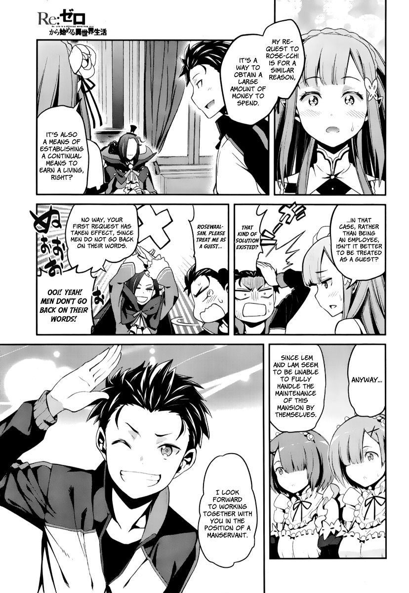 Re:zero Kara Hajimeru Isekai Seikatsu - Dainishou - Yashiki No Shuukan Hen - Chapter 2