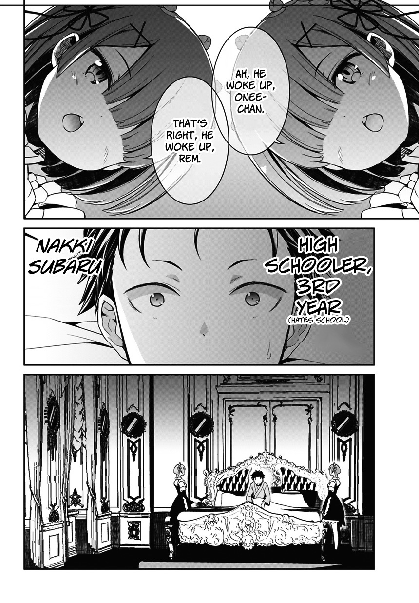 Re:zero Kara Hajimeru Isekai Seikatsu - Dainishou - Yashiki No Shuukan Hen - Chapter 1