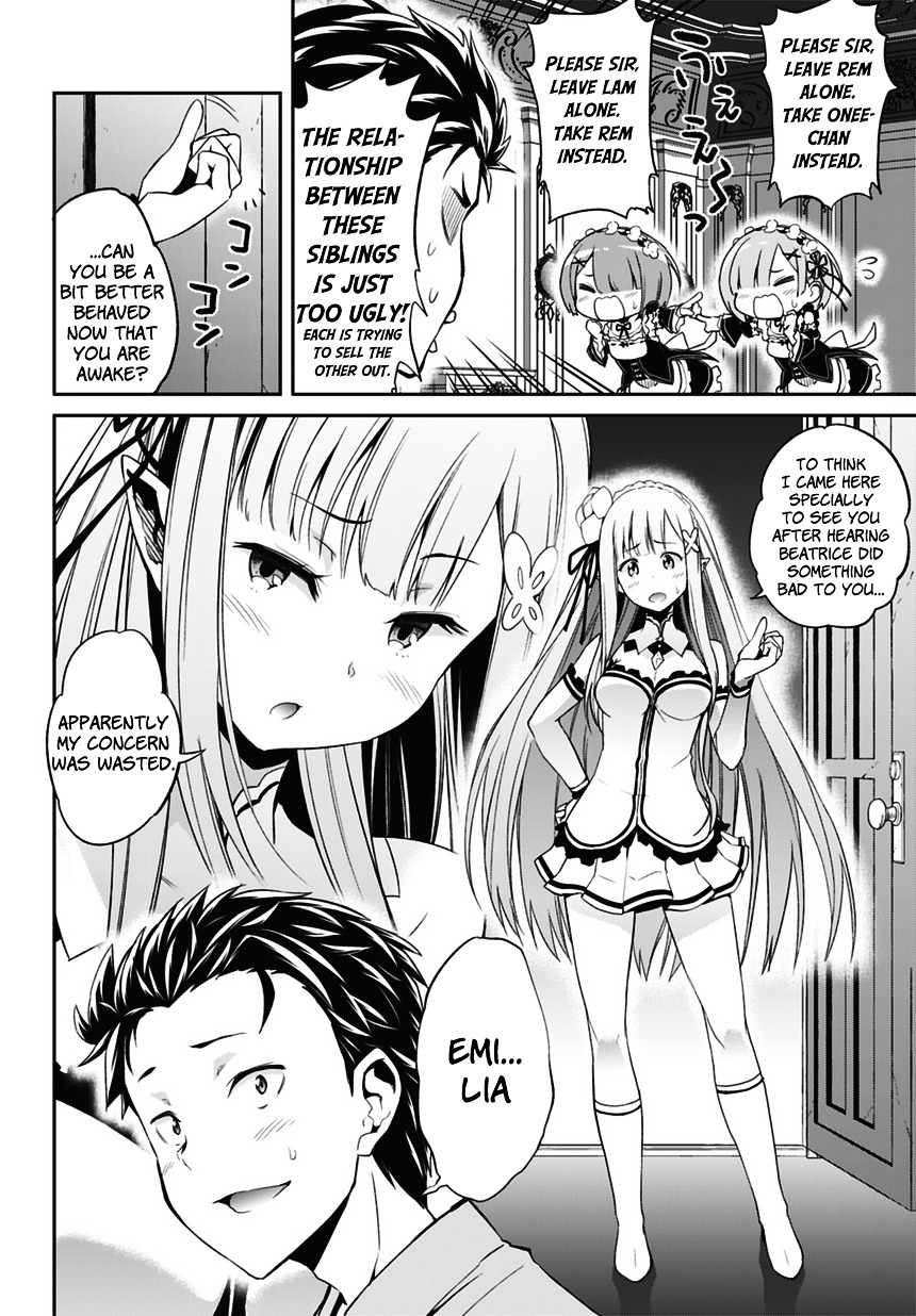 Re:zero Kara Hajimeru Isekai Seikatsu - Dainishou - Yashiki No Shuukan Hen - Chapter 1