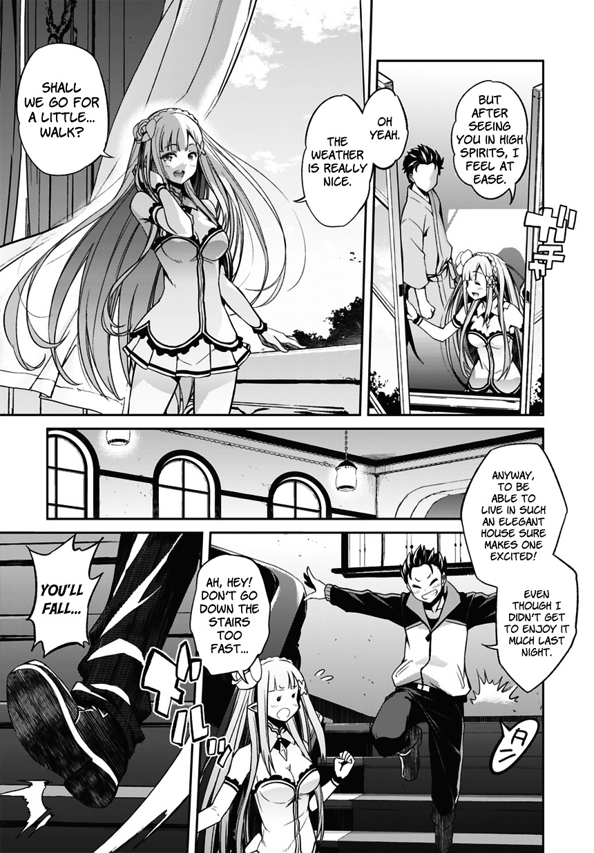 Re:zero Kara Hajimeru Isekai Seikatsu - Dainishou - Yashiki No Shuukan Hen - Chapter 1