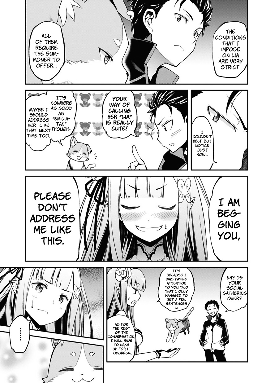 Re:zero Kara Hajimeru Isekai Seikatsu - Dainishou - Yashiki No Shuukan Hen - Chapter 1