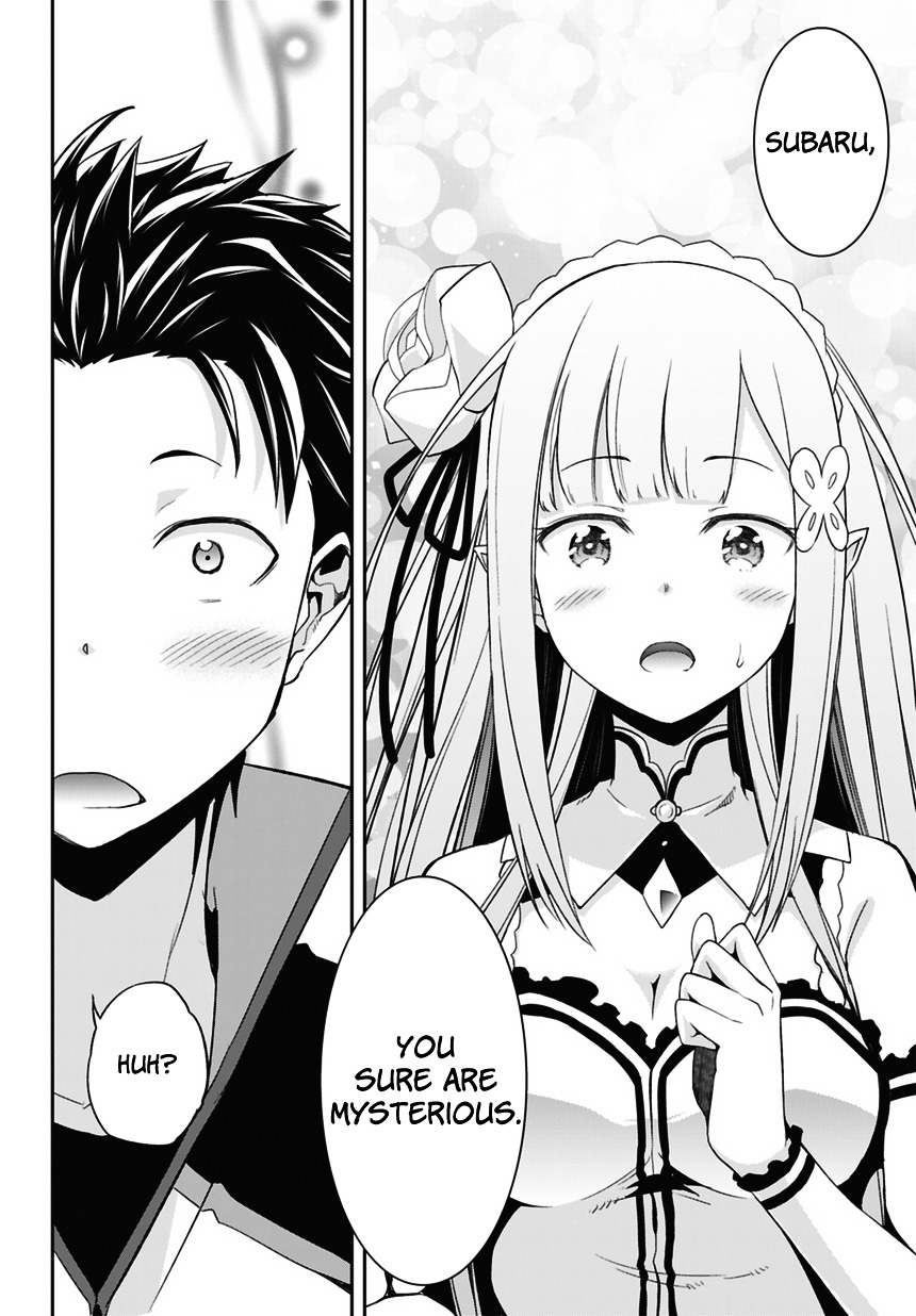 Re:zero Kara Hajimeru Isekai Seikatsu - Dainishou - Yashiki No Shuukan Hen - Chapter 1