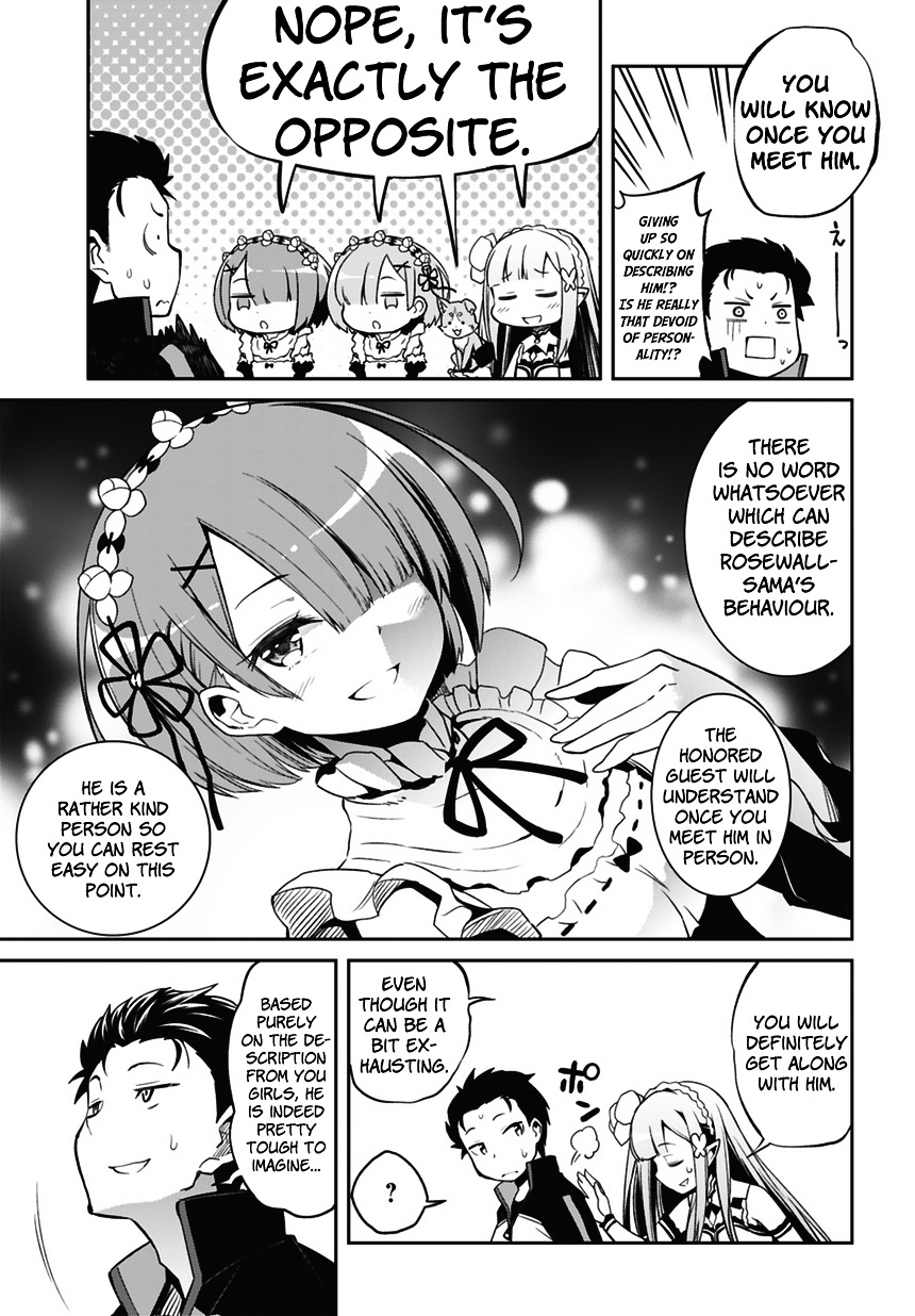 Re:zero Kara Hajimeru Isekai Seikatsu - Dainishou - Yashiki No Shuukan Hen - Chapter 1