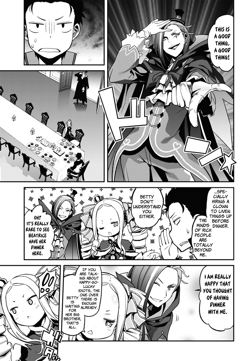 Re:zero Kara Hajimeru Isekai Seikatsu - Dainishou - Yashiki No Shuukan Hen - Chapter 1