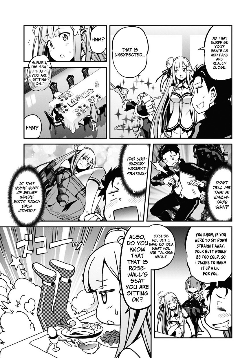 Re:zero Kara Hajimeru Isekai Seikatsu - Dainishou - Yashiki No Shuukan Hen - Chapter 1