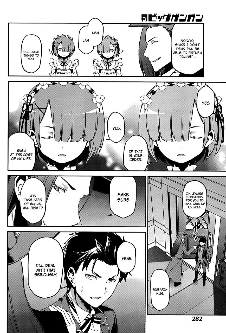 Re:zero Kara Hajimeru Isekai Seikatsu - Dainishou - Yashiki No Shuukan Hen - Chapter 16