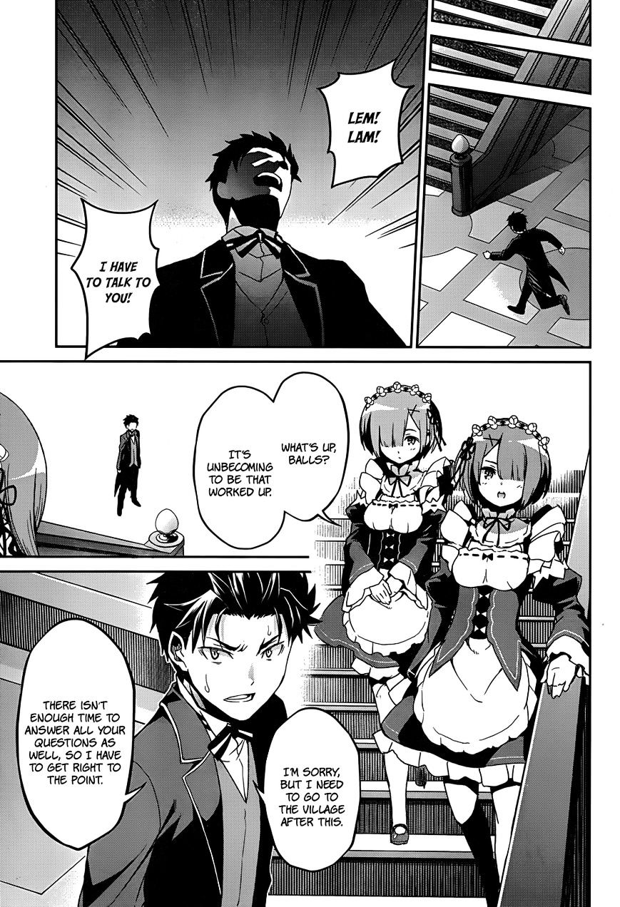 Re:zero Kara Hajimeru Isekai Seikatsu - Dainishou - Yashiki No Shuukan Hen - Chapter 16