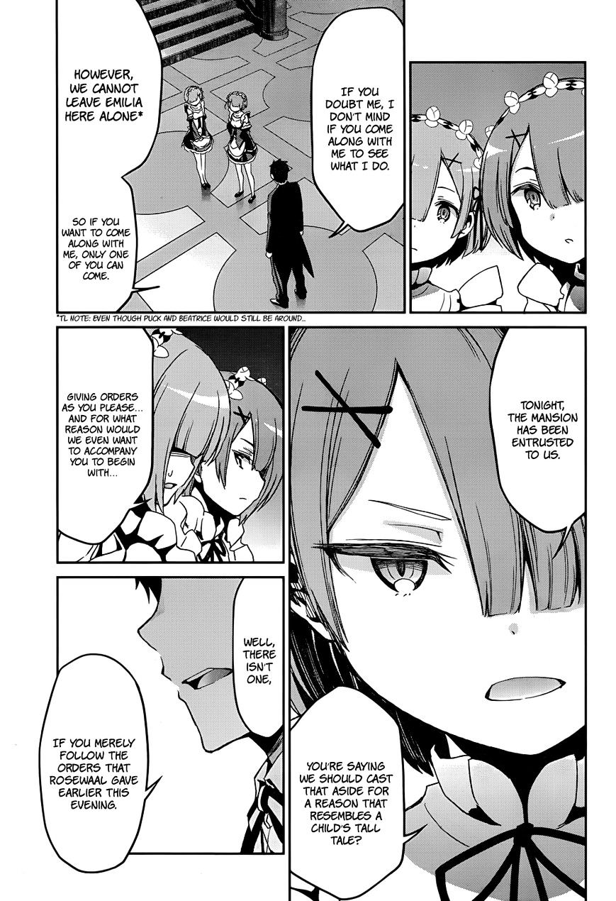 Re:zero Kara Hajimeru Isekai Seikatsu - Dainishou - Yashiki No Shuukan Hen - Chapter 16