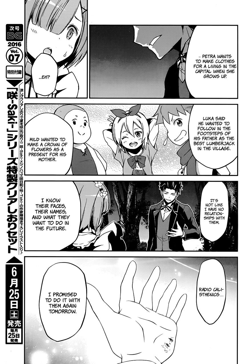 Re:zero Kara Hajimeru Isekai Seikatsu - Dainishou - Yashiki No Shuukan Hen - Chapter 16