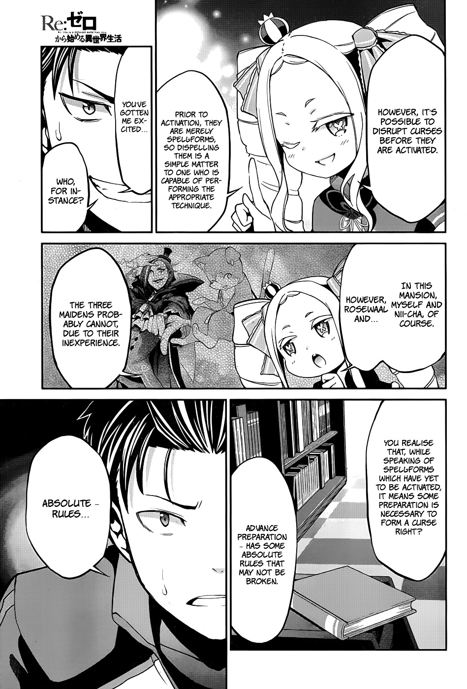 Re:zero Kara Hajimeru Isekai Seikatsu - Dainishou - Yashiki No Shuukan Hen - Chapter 14