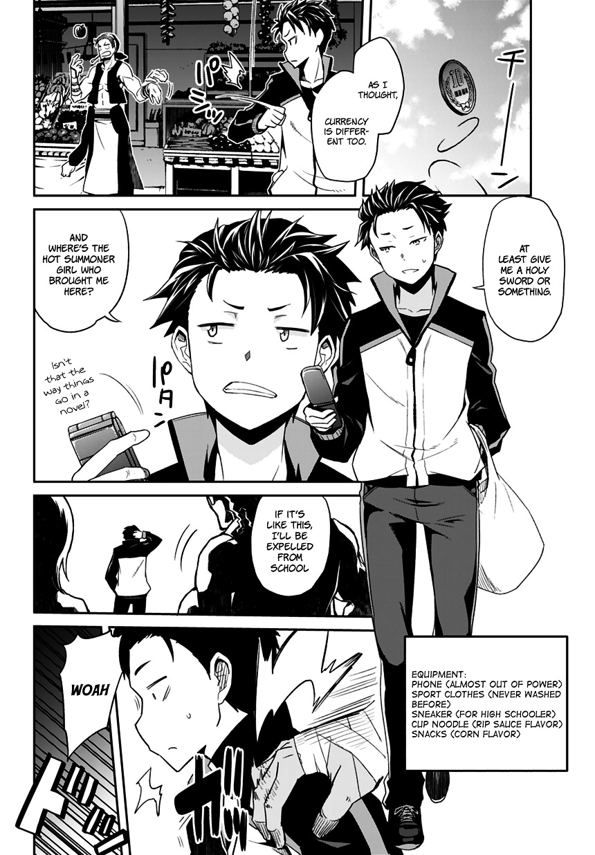 Re:zero Kara Hajimeru Isekai Seikatsu - Dainishou - Yashiki No Shuukan Hen - Chapter 0