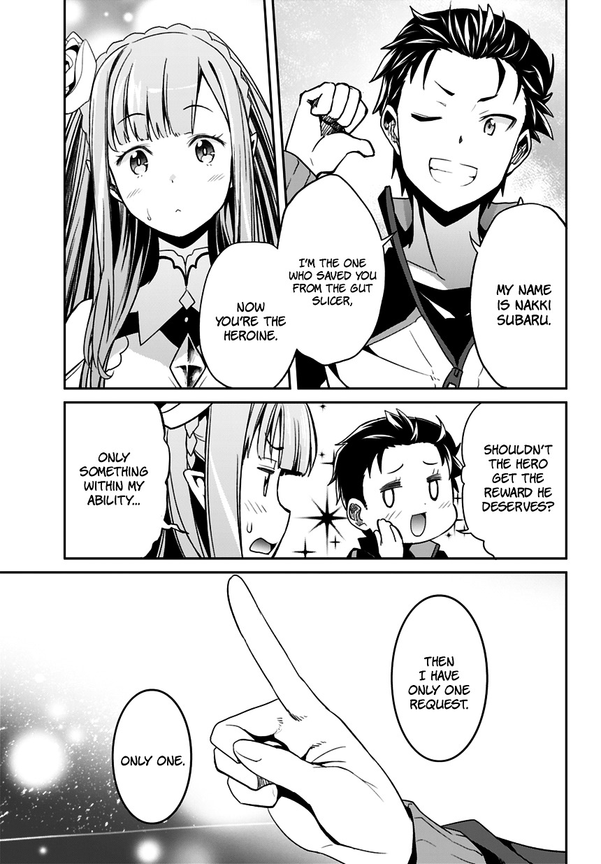 Re:zero Kara Hajimeru Isekai Seikatsu - Dainishou - Yashiki No Shuukan Hen - Chapter 0