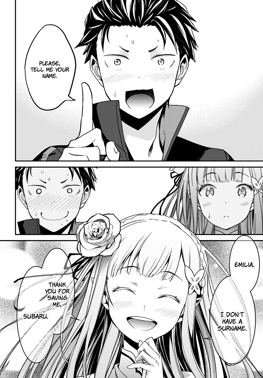 Re:zero Kara Hajimeru Isekai Seikatsu - Dainishou - Yashiki No Shuukan Hen - Chapter 0