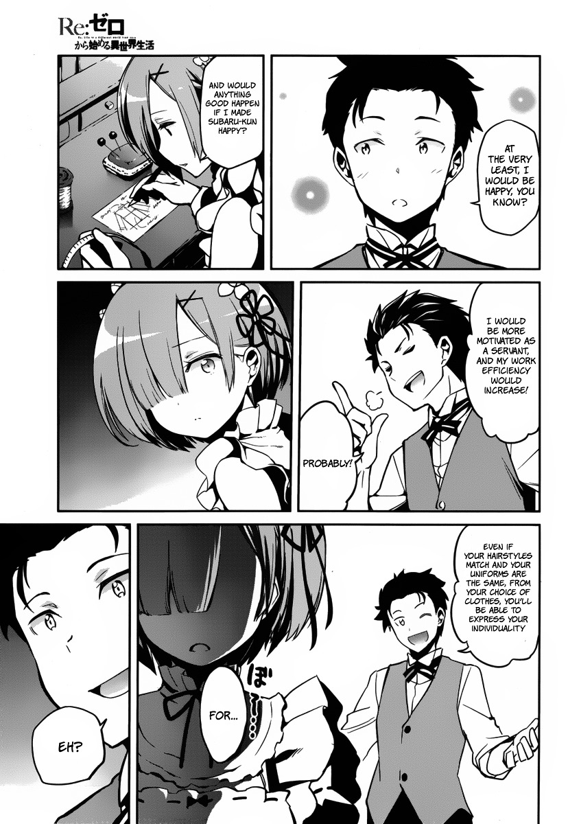 Re:zero Kara Hajimeru Isekai Seikatsu - Dainishou - Yashiki No Shuukan Hen - Chapter 3