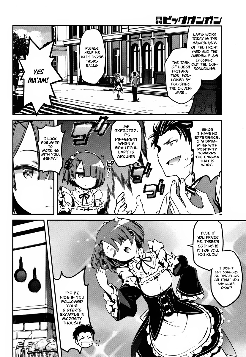 Re:zero Kara Hajimeru Isekai Seikatsu - Dainishou - Yashiki No Shuukan Hen - Chapter 3