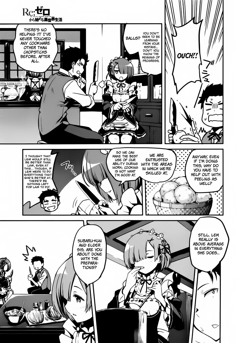 Re:zero Kara Hajimeru Isekai Seikatsu - Dainishou - Yashiki No Shuukan Hen - Chapter 3