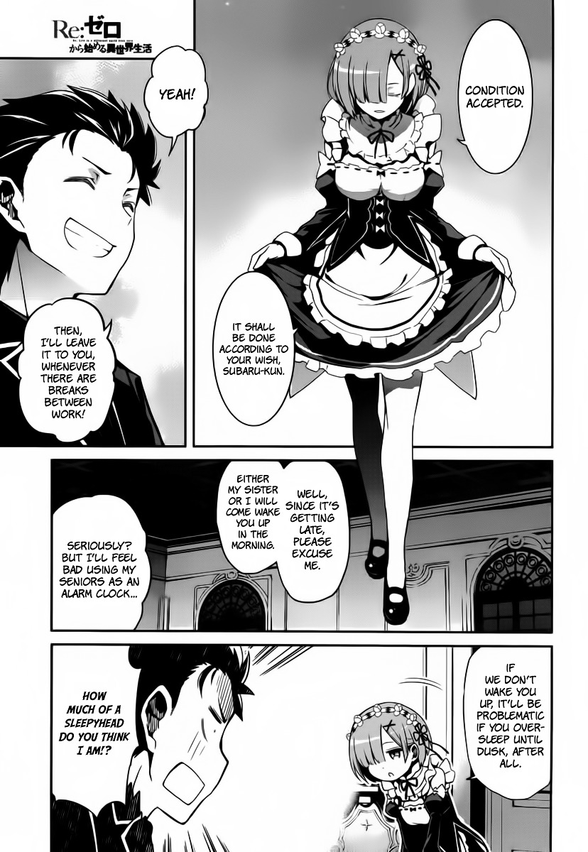 Re:zero Kara Hajimeru Isekai Seikatsu - Dainishou - Yashiki No Shuukan Hen - Chapter 3