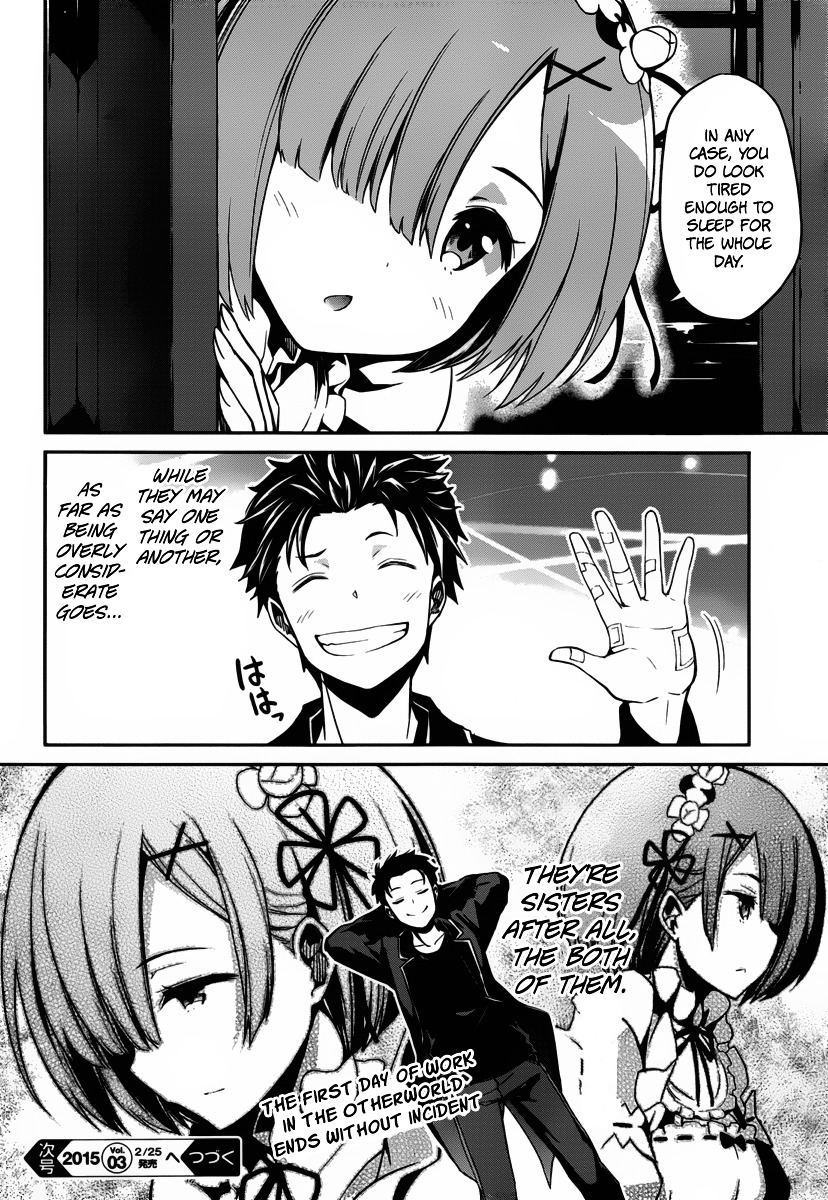 Re:zero Kara Hajimeru Isekai Seikatsu - Dainishou - Yashiki No Shuukan Hen - Chapter 3