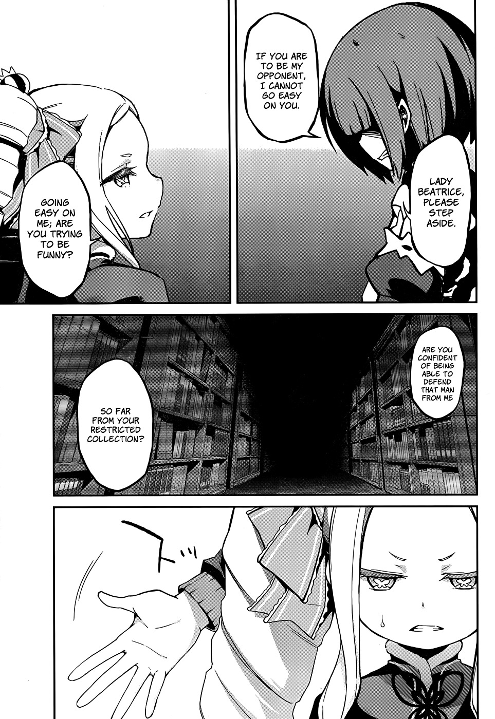 Re:zero Kara Hajimeru Isekai Seikatsu - Dainishou - Yashiki No Shuukan Hen - Chapter 12